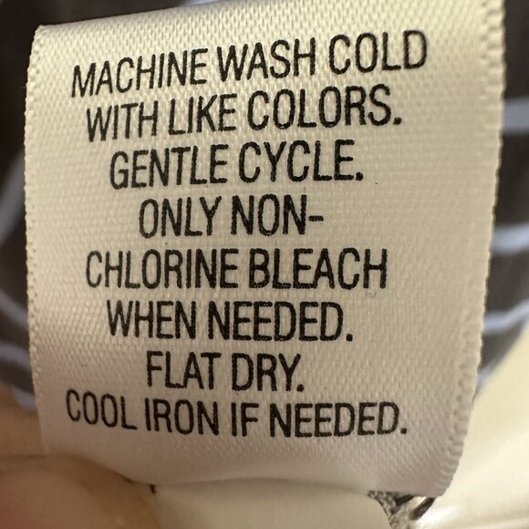 Blue Gray Maxi Dress Women M Casual Stretch Stripe Comfy High Waist V neck - Picture 6 of 7